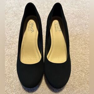 Y-Not Comfort Black Women's Heels